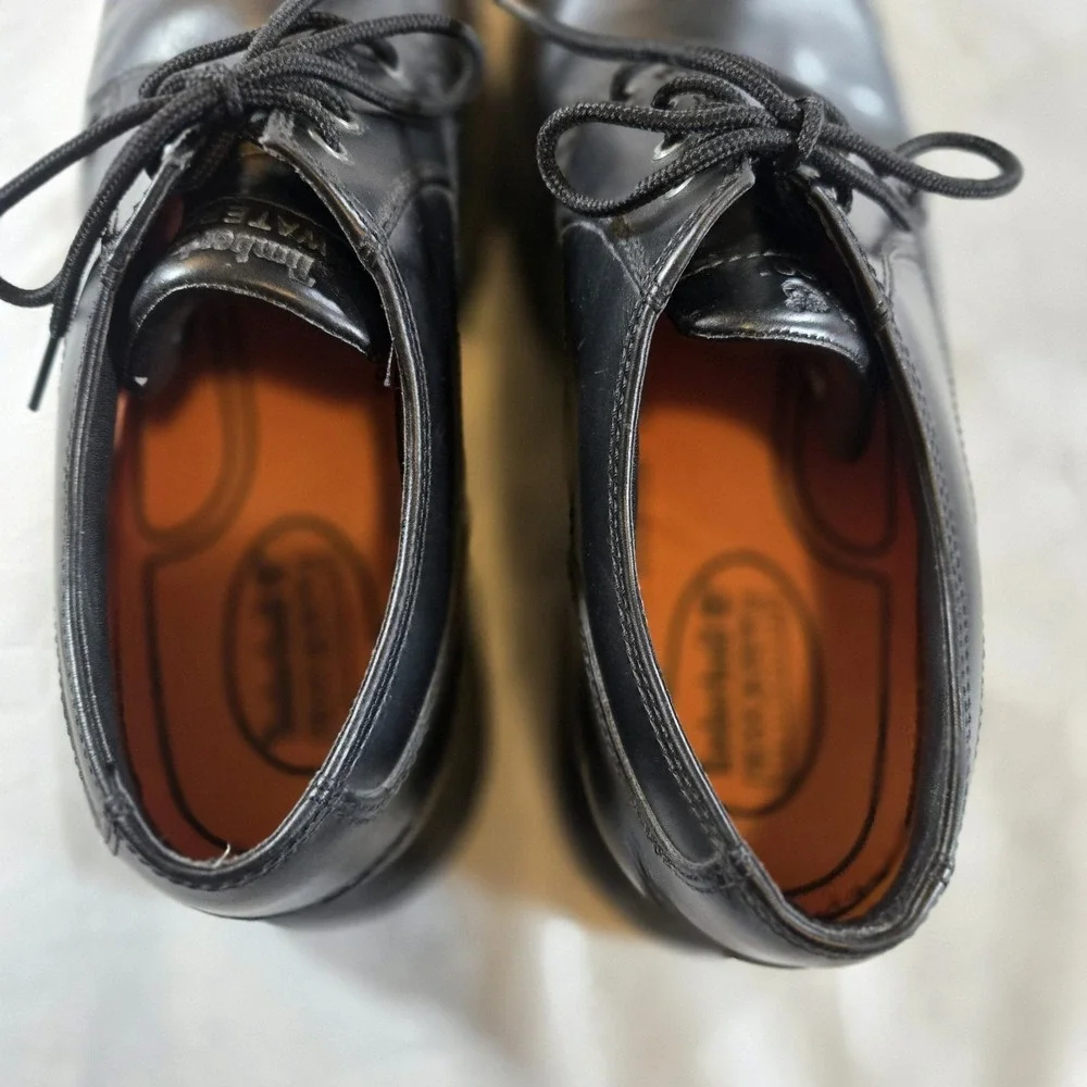 Timberland 61020 Montgomery Bay Waterproof Oxford Shoes Mens 9W Wide Black